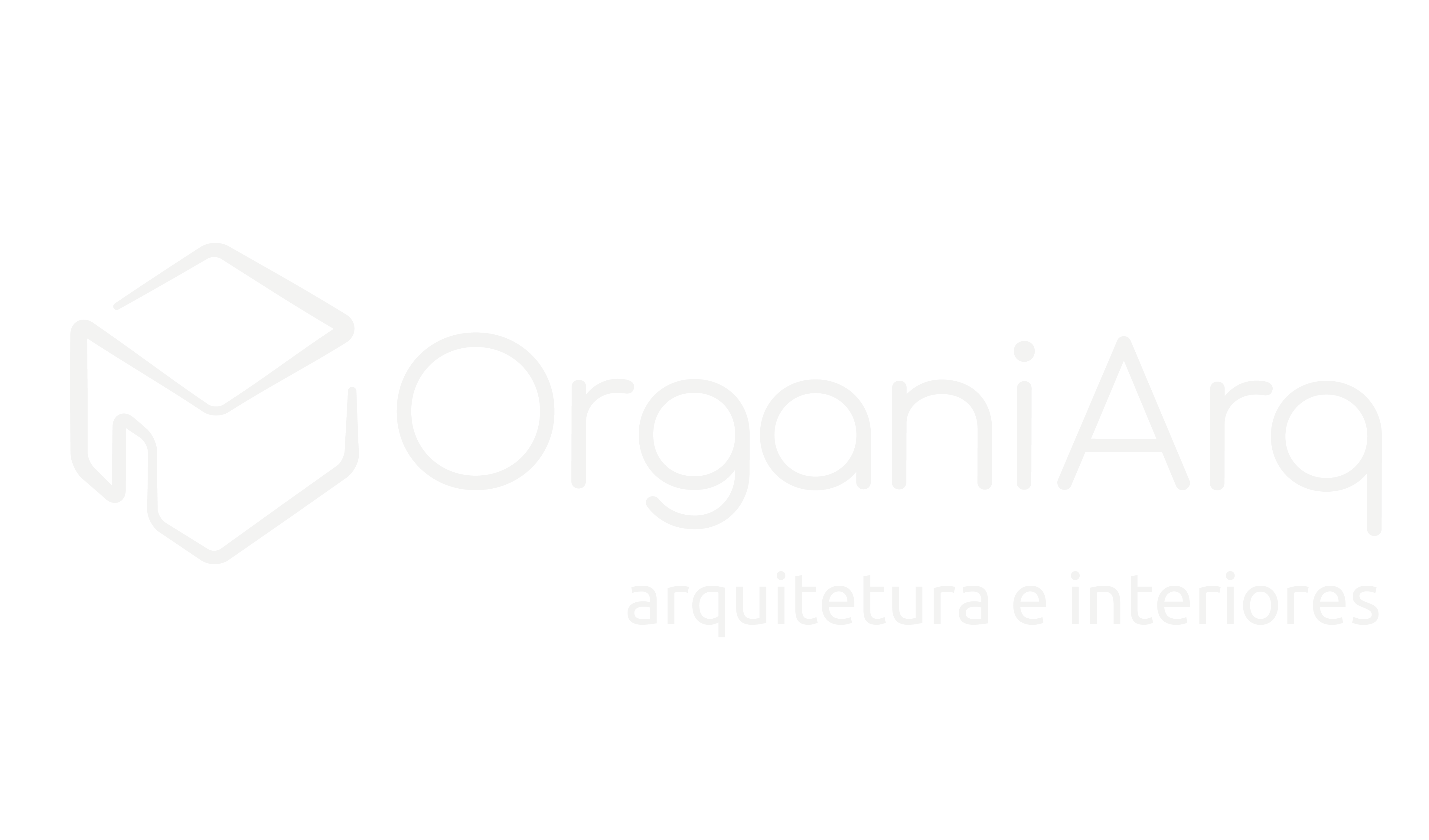 logo organic arq em vermelho